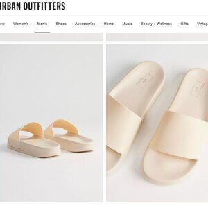 Urban Outfitters Molded Monochrome Slide Sandal